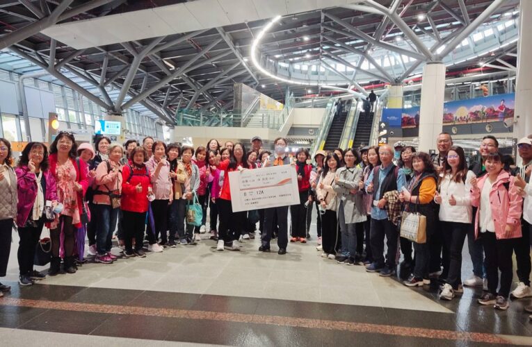 深耕在地關懷樂齡 高鐵帶台南颱災長者體驗友善旅程